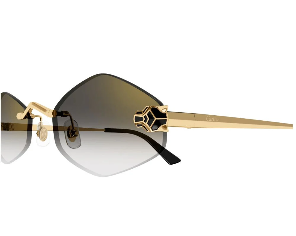 Lunettes de Soleil Cartier Panthère Losange CT0433S-003 3
